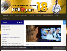 Tablet Screenshot of network-fifaplanet.de